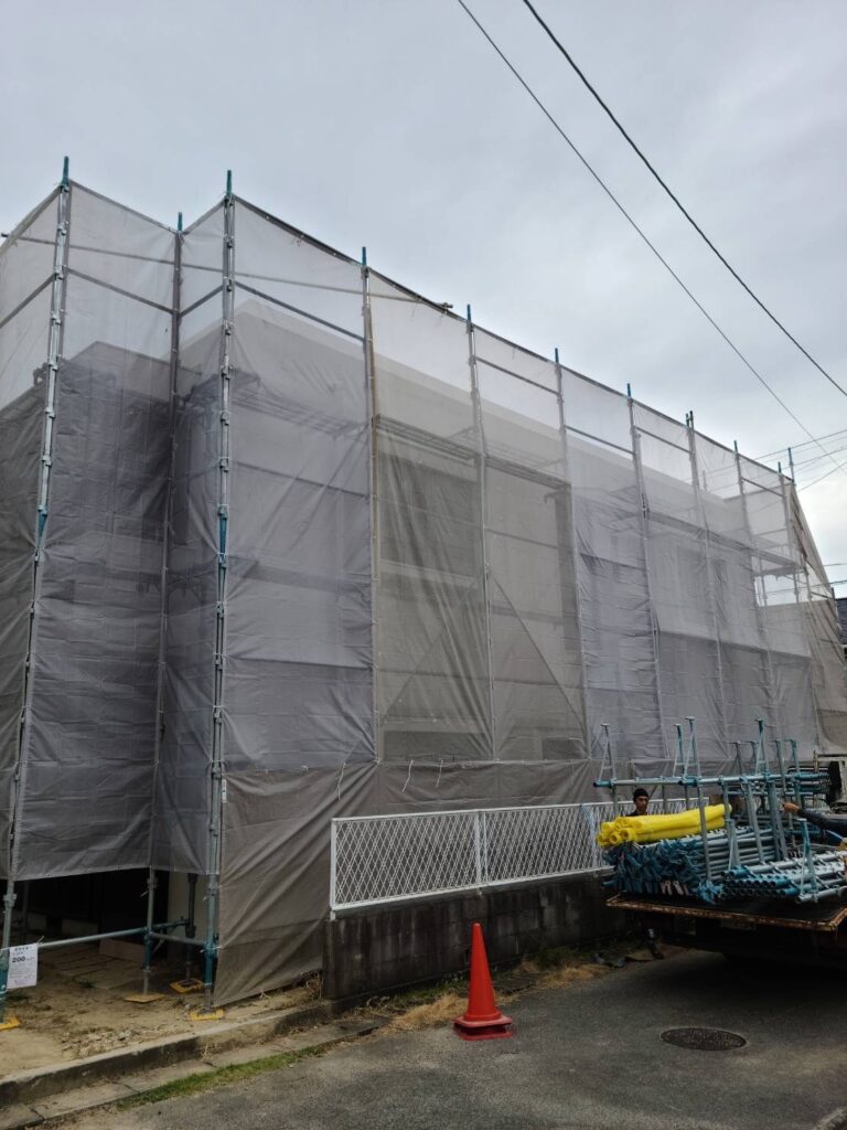 【知立市】シリコンプラン　5年保証/外壁屋根塗装工事